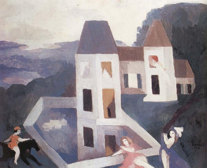Marie Laurencin Castle  in the dark oil painting image